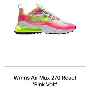 Nike Shoes Pink Volt Nike 27 Reacts Poshmark Nike Shoes Pink Volt Nike 27 Reacts Poshmark